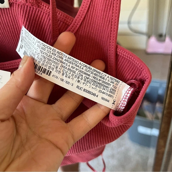 NWT Zara Crop top - Picture 4 of 8